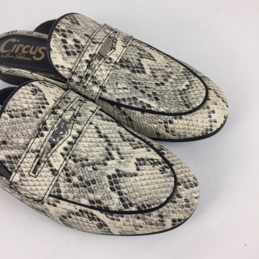 Circus by Sam Edelman Snake Print Mules - Picture 6 of 16